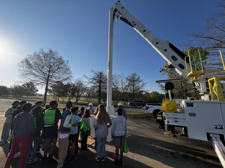 Upson EMC visits ULMS for Career Day